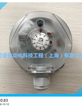 BECK贝克930.83微差压开关风压气体压差量程50-500pa进口德国