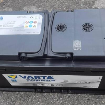 瓦尔塔启停蓄电池 AGMH9-105-L-T2-A 12V105AH轿车奔驰E宝马奥迪