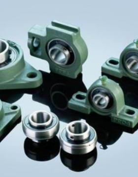 PBS1 7/16冲压钢法兰轴承RA107RRB外球面FAF轴承