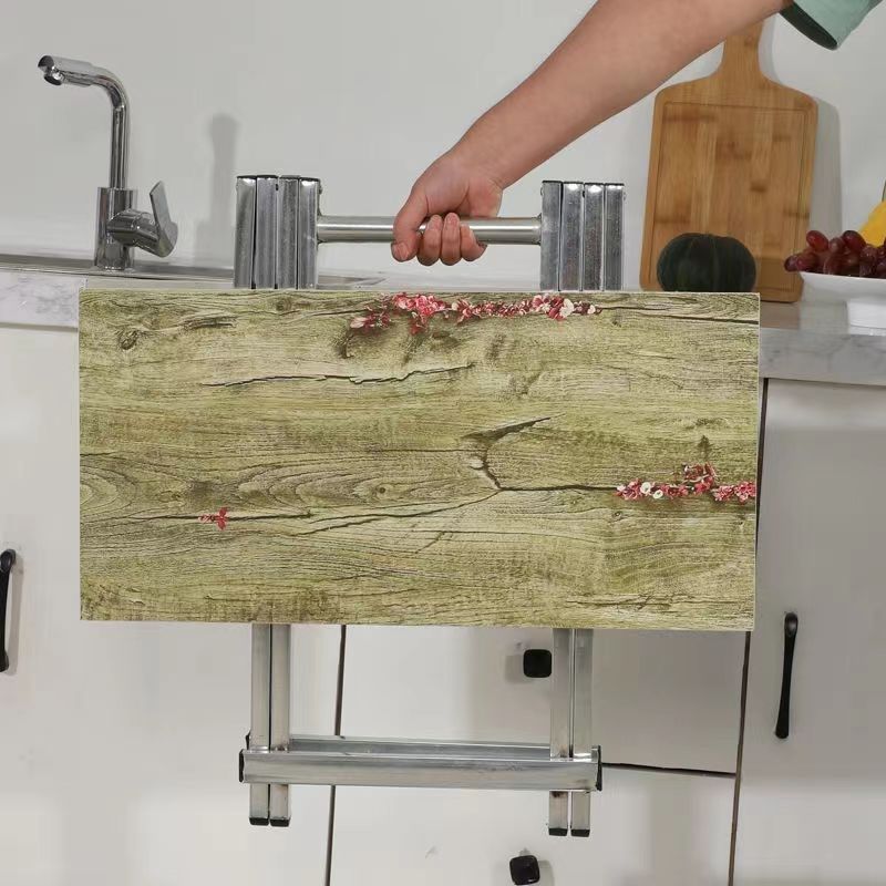 折叠桌吃饭桌子家用卧室宿舍正方形摆地摊餐桌户型简约户外小桌子