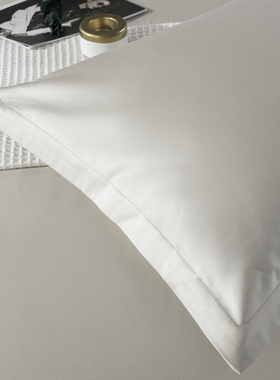 100支双股纯棉贡缎枕头套一对装全棉包邮成人大号酒店48*74cm枕套