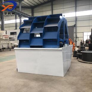 大型砂设砂备鹅2816301卵石捞玄武岩砂子轮式洗沙机洗机制清洗设