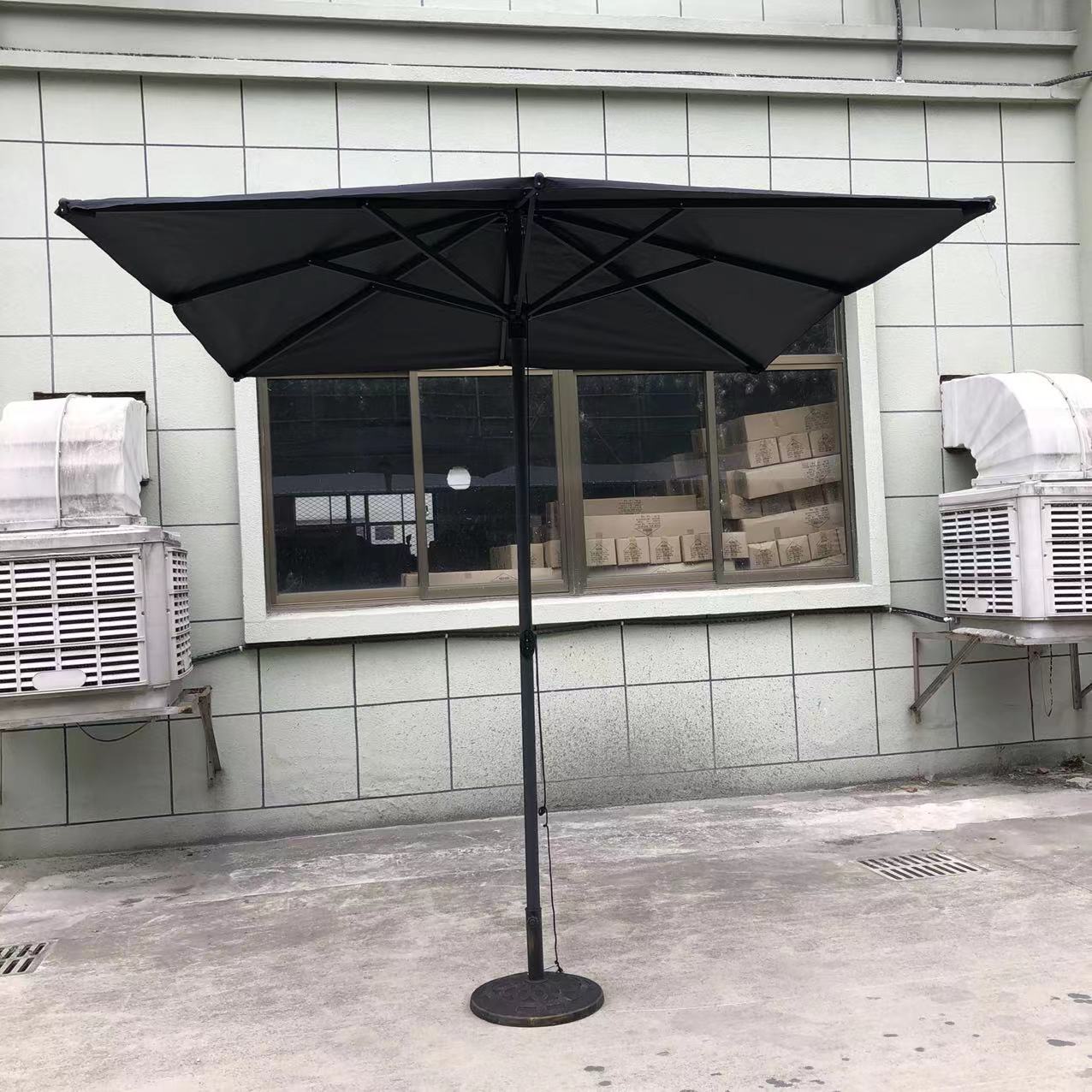 户外大号遮阳伞大雨伞摆摊伞四方伞地摊长方伞太阳伞折叠防雨防晒