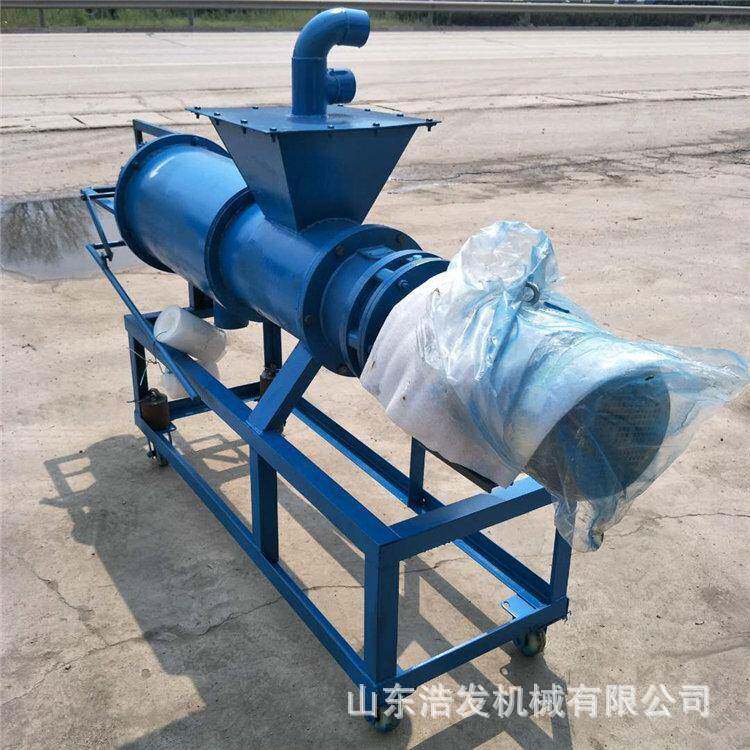 自吸上料卧分离机式螺旋式水CIP电猪粪泔过滤机方壳式动固液脱水