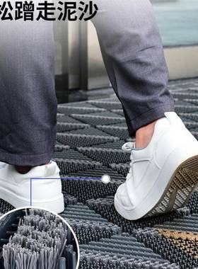 F96597MH室外地垫入户门垫外门脚口防垫进门塑料防滑门垫商用滑防