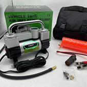 轮多缸功能SUV车载充气ZUO泵双压大功率便携式 电动高汽车用胎打气