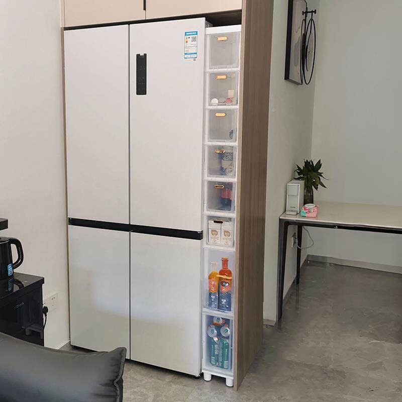 A9L1宽房厨冰箱缝收8纳柜抽屉式缝隙柜子浴室卫生间简约1822212窄