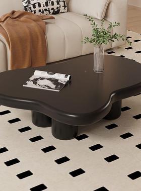 云朵茶几法约式奶油家风简用客厅创意异氛围感网红可爱茶几卧ZHC