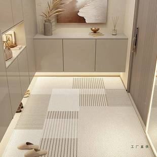 入户门地F98M576M垫原木脏门风进门门口毯免洗耐入户地可裁剪门垫