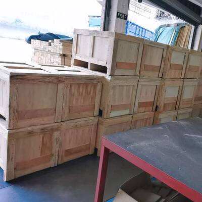 深圳输出口木箱上门Q6运装打包大机械设备型包木箱