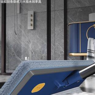 20地25新款 手布洗平板免拖把家用一拖净加大吸水懒人拖586拖拖地