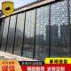 中式 小户型铁落地屏风KLB 1545轻奢餐不厅钢隔段入户艺玄关花格简