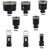 8PCS20 8mmM14螺纹金刚石组NBI套石大理开孔6器干打钻