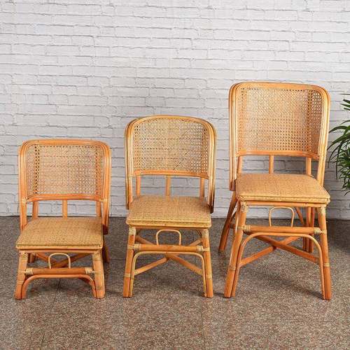 天藤成人小椅藤椅童椅老人休闲椅软然面椅靠背HSX椅儿子学生椅家