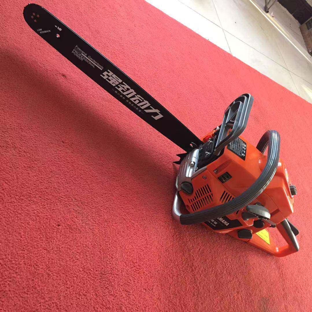 二冲手程单缸强制油冷风汽咨询客服机摩托锯功率4.KW提式伐木0锯