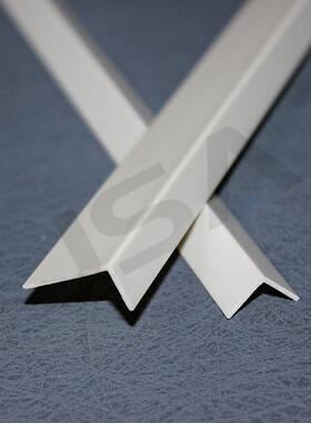 直塑收边条L型吊顶艺槽角石膏板刮腻子阳角线PV工SISC料L型护角