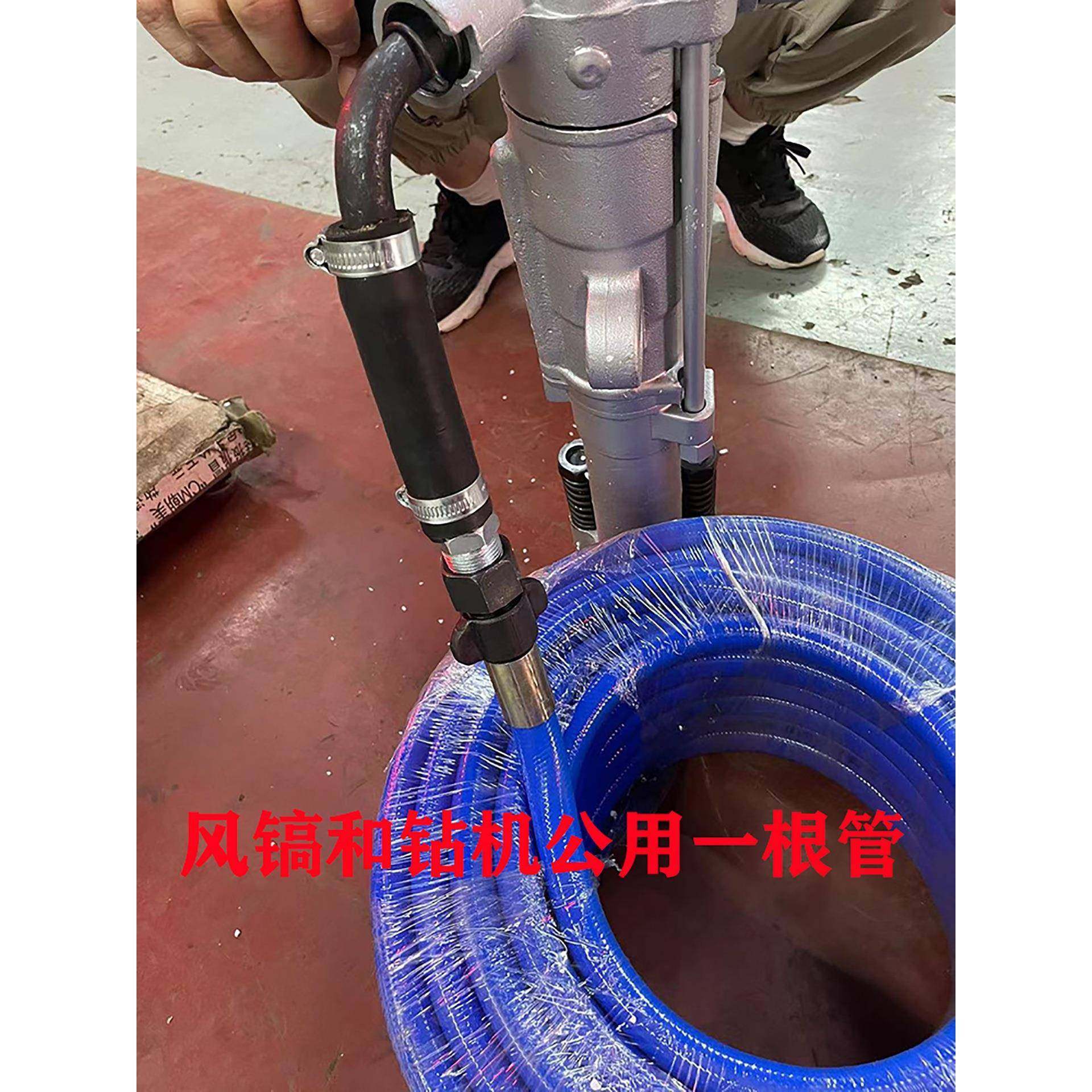 开气镐管风镐胶专用LYH风炮管三胶两线管高压管气管风管山胶管