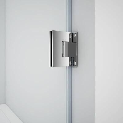 法西291尼亚一字型单边页一合一活推拉门淋房浴隔固断玻璃门浴室