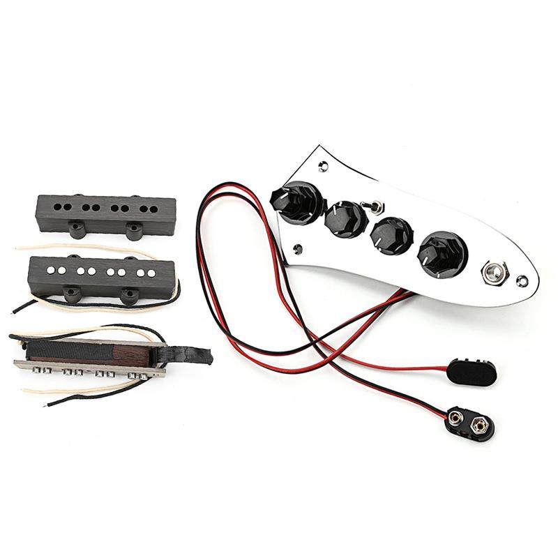 电贝斯音BBB器线4弦爵士音JB低拾音旋钮路拾器颈电吉他配件