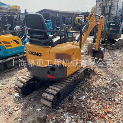 Export trade 徐工17微挖 二手小挖机 带底盘伸缩 铁履带配橡胶块