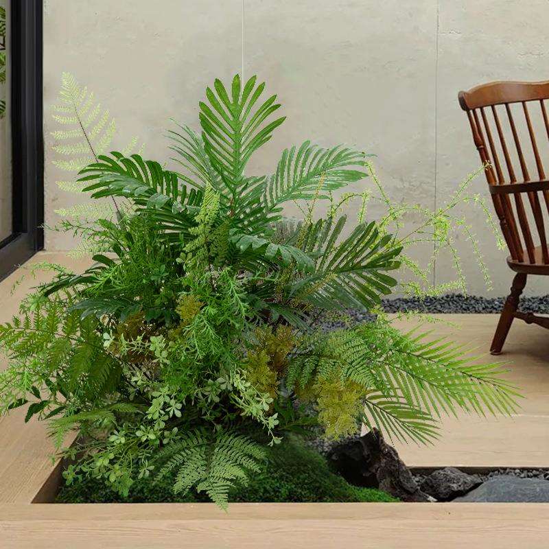 仿真绿植场景布置摆件悬挂吊饰植物造景软装拍照背景花艺橱窗道具