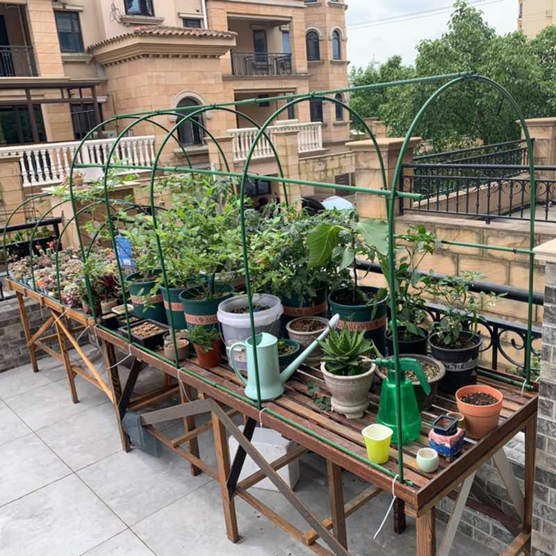 暖棚花房家用温室小花棚暖房多肉植物保温遮雨冬季小型保温棚阳台
