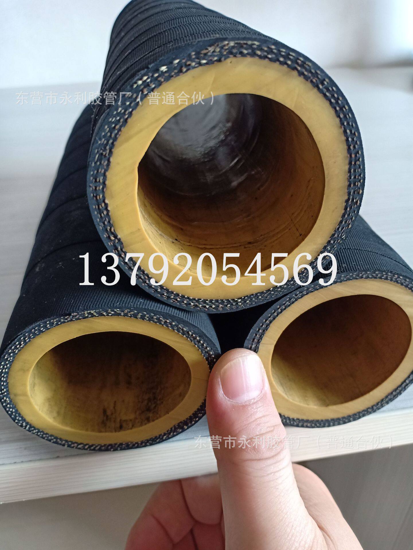 船舶专用帘子线编织吸沙胶管聚氨酯优质耐磨喷砂管