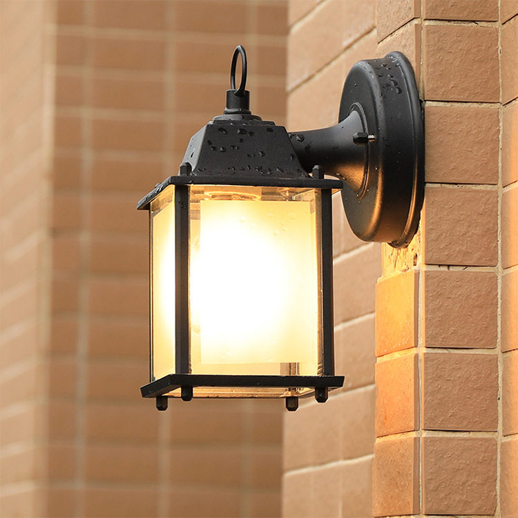 美式欧式庭院户外阳台灯防水壁灯工业灯led走廊过道客厅楼梯大门