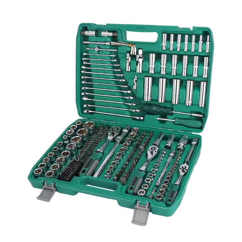 厂家竖排216件汽车维修套装工具