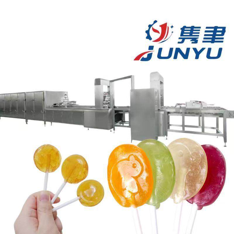 全自动棒棒糖生产线异形多功能棒棒糖生产线多口味可选球形糖专用