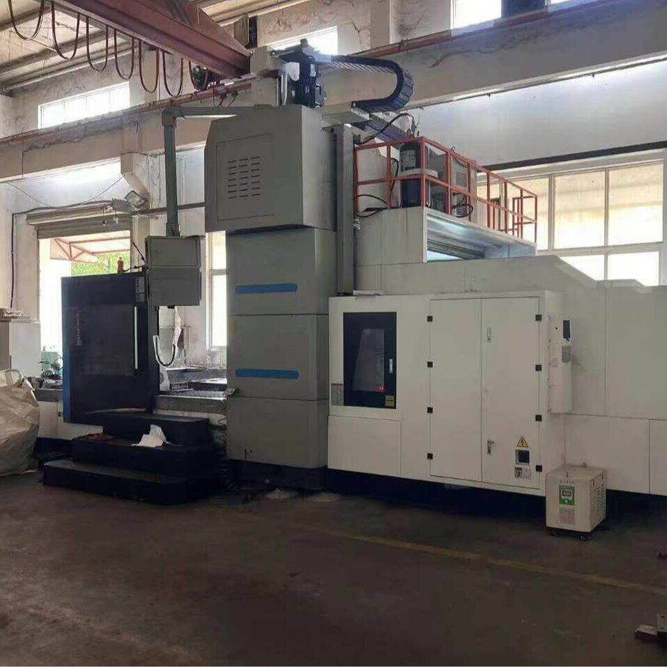 处理二手乔威GMC4028龙门加工中心BT50主轴锥度现货