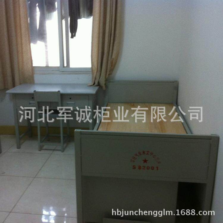 上下床双层铁架床 学生员工宿舍上下铺床 单人床 单位寝室上下床