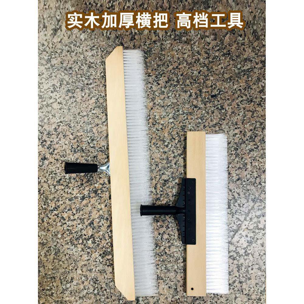 超长加粗款三排斜口布纹刷布纹漆艺术刷拉丝墙艺肌理漆布艺工具刷