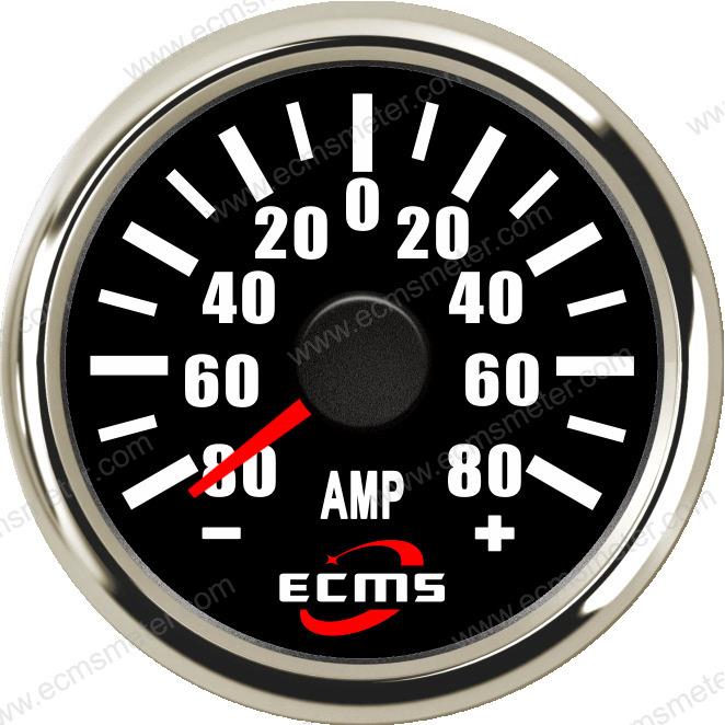 ECP工程机械设备车用船用船舶游艇指针电流表80A