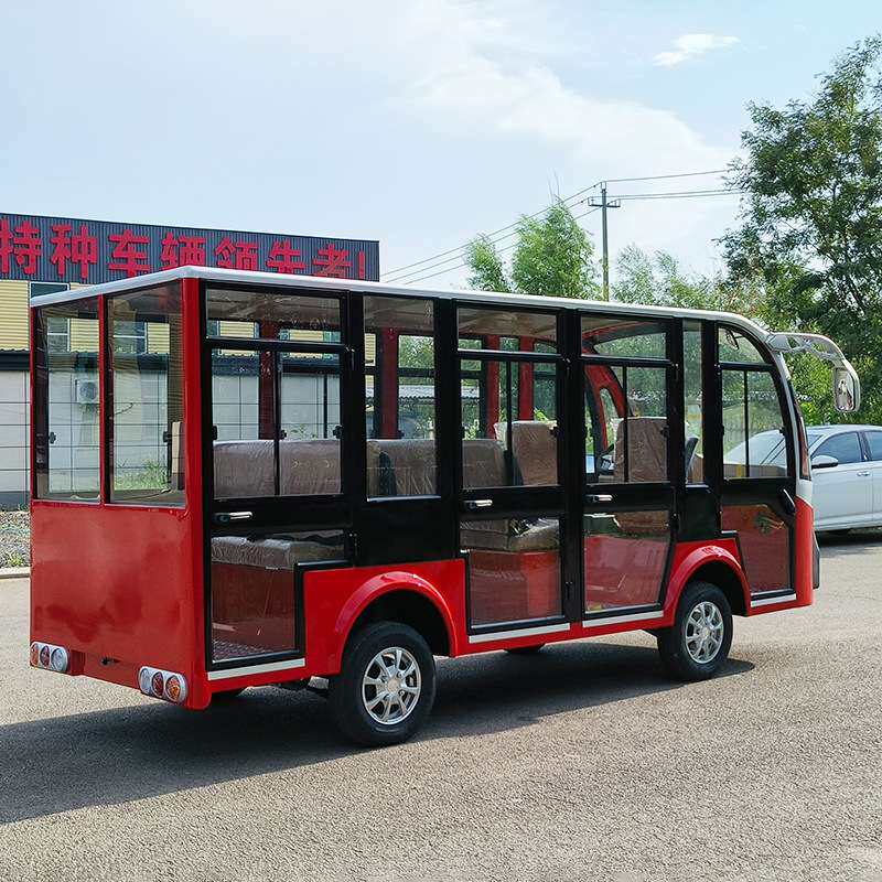 电动观光车四轮景区游览车酒店民宿摆渡车售楼处接驳旅游观光车