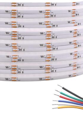 COB灯带低压灯条24V RGBCW840灯RGBCCT灯带五合一COB灯条智能灯带