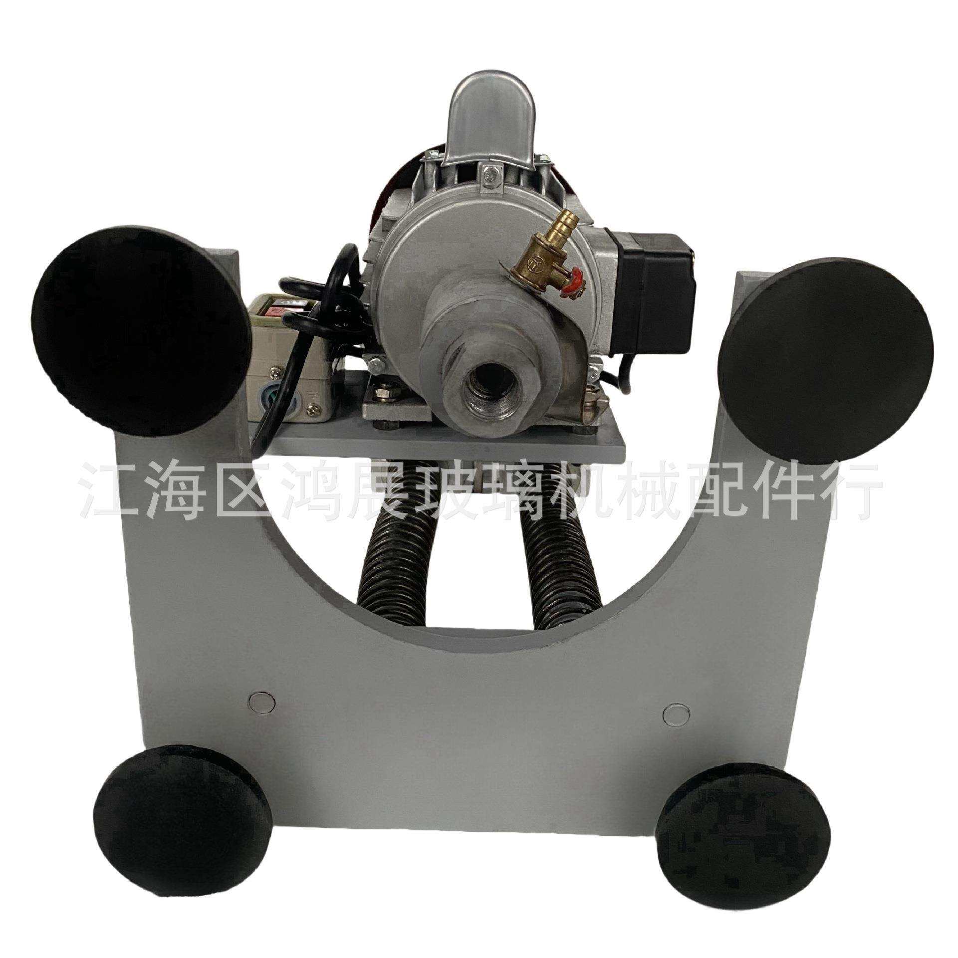 小型双臂式玻璃钻孔机双柱钻孔机简易式手动玻璃220V钻孔机打孔机