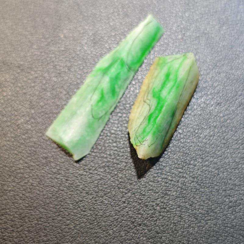 悦缅缘翡翠四会天光墟天然缅甸A货翡翠原料开口原石片料