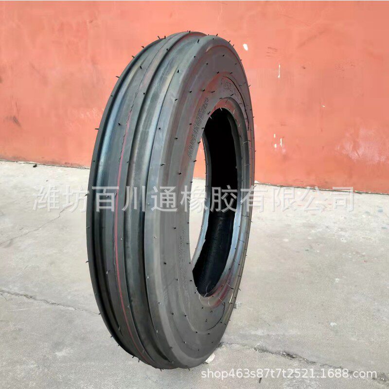 5.50-16拖拉机轮胎前轮导向厂家直供拖拉机550-16双沟轮胎
