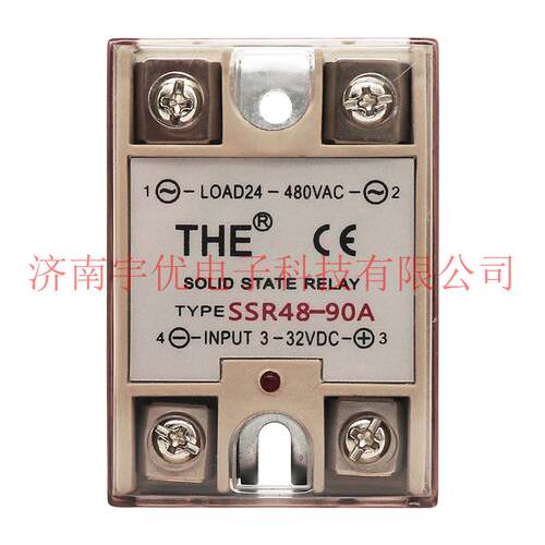 THE无锡天豪 SSR48-90A 单相交流固态继电器 原装现货