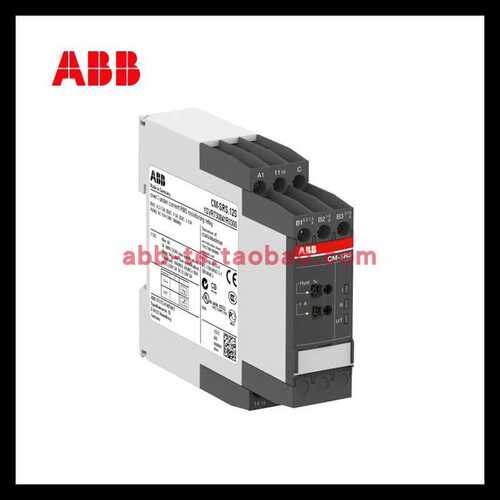 ABB单相电流监视器CM-SRS.11S, 1c/o, 3mA-1A, 220-240VAC