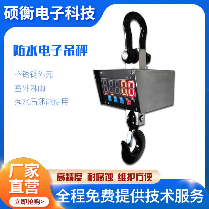 能泡在水里的电子吊称1吨-10吨室外能淋雨的行车电子吊磅