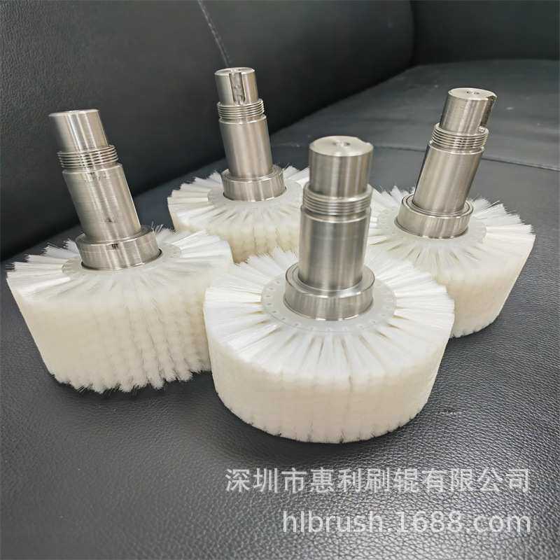 供应毛刷棍 工业刷辊 清洗机刷辊 扫灰尘毛刷辊 铝合金刷辊