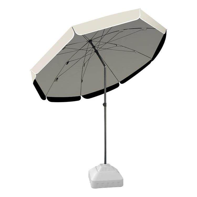 遮阳伞摆摊专用雨伞可倾斜大型户外太阳伞庭院伞雨棚双层黑胶伞面