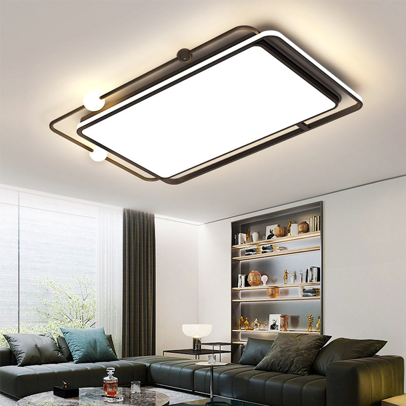 led北欧吸顶灯客厅灯家用现代大气创意卧室灯具套餐三室两厅套装