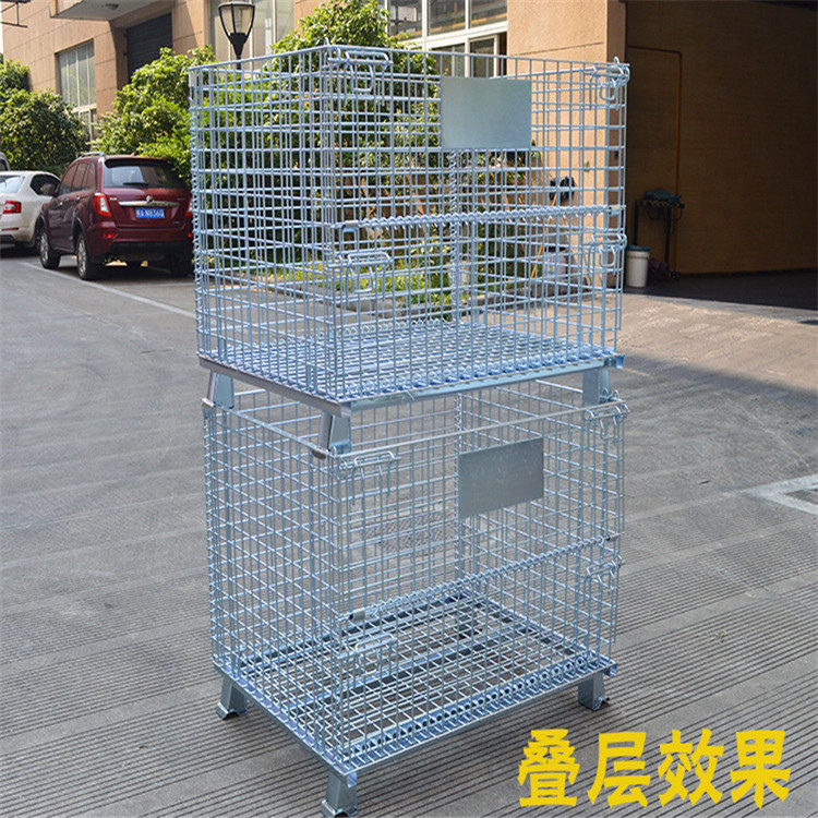 亿阔红酒仓储笼载重强可折叠