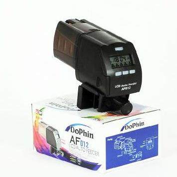 建荣 Dophin AF012鱼缸全自动定时喂食器液晶LED