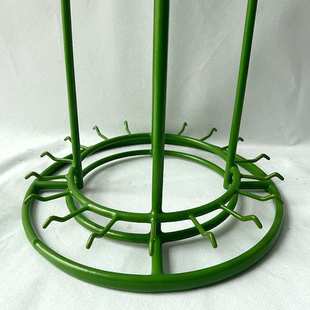 清洗挂具 包胶电镀挂具多层 耐高温防蚀超声波清洗圆笼粉胶挂具