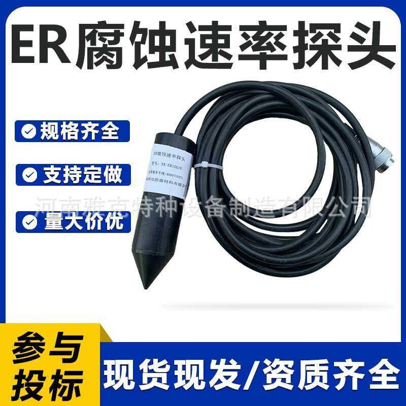 阴极保护腐蚀速率测量ER探头 耐腐蚀监测仪 电阻探针腐蚀探头