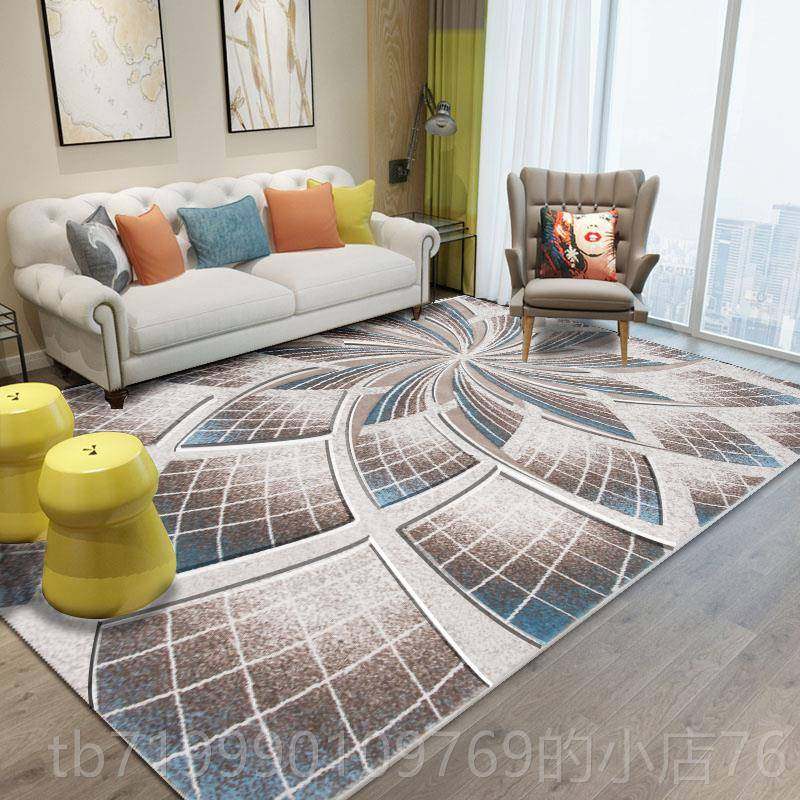 高档东升地毯现代简欧约客厅沙发茶几毯北轻奢卧室床垫用加边厚家